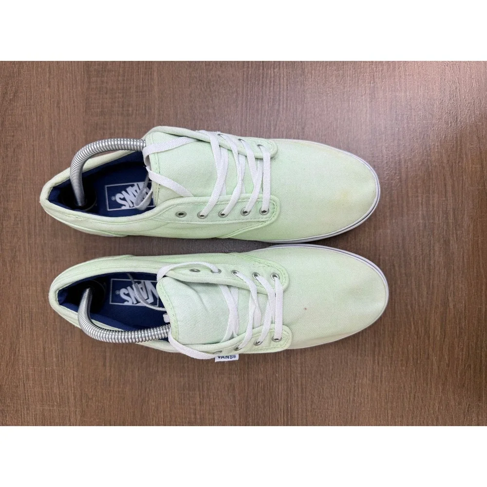 Womens Vans Atwood Low Canvas Lime Green Classic Sneakers Shoes  W-11